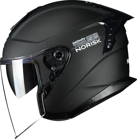 Capacete Norisk Downtown Monocolor Matte Preto