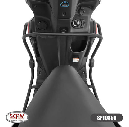 Protetor de Carenagem Protetor de Motor Scam Yamaha Fluo 125 2026 Preto Fosco