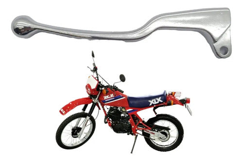 Manete de Embreagem Cometa Honda Xlr 125 1996 a 2003 Xls 125 1987 a 1996 Xlx 250 1984 a 1989 Cromado