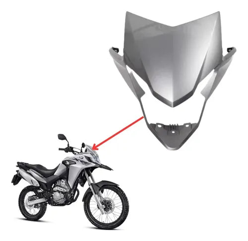 Carenagem do Farol Paramotos Honda Xre 300 2019 Prata