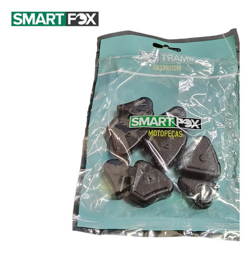 Jogo de Buchas do Coxim da Coroa Smartfox Honda Biz 100 125 Biz 110i 4 Peças