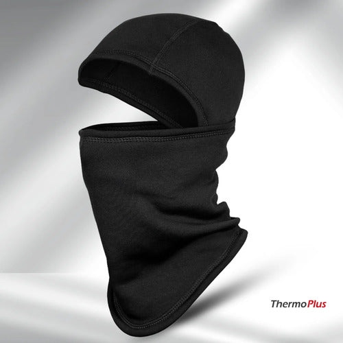 Balaclava Gola Térmica Curtlo Thermoplus Articulada Preto Tamanho G