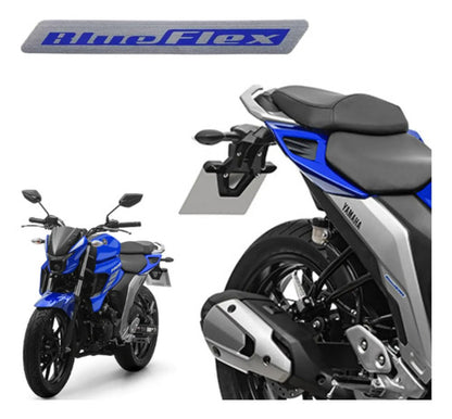 Emblema Blueflex Yamaha Factor Xtz 125 Fazer Factor 150 Fz25 Lander 250