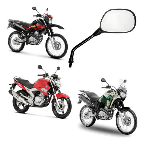 Espelho Retrovisor Direito Yamaha Fazer 250 2007 a 2014 Lander Ténéré 250 2011 a 2018