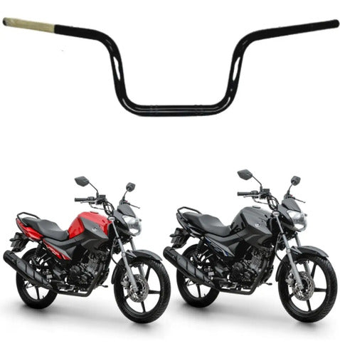 Guidão Yamaha Factor 125 150 Preto