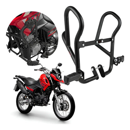 Protetor de Motor com Pedaleira Scam Yamaha Crosser 150 2014 a 2024