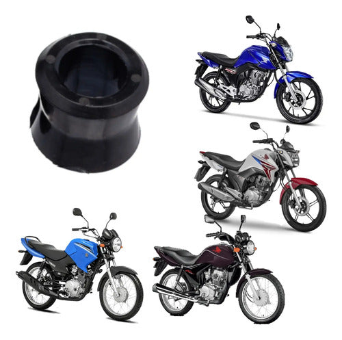 Bucha Superior do Amortecedor Traseiro de Borracha GP7 Honda Cg 125 150 160 Yamaha Factor 125 14 mm