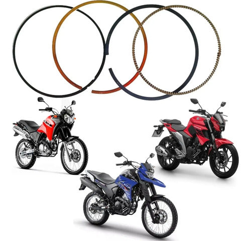 Jogo de Anéis do Pistão Yamaha Fazer Lander Ténéré 250