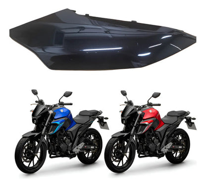 Guia de Ar Aba do Tanque Esquerda Yamaha Fazer Fz25 250 2018 a 2024 Preto Brilhante