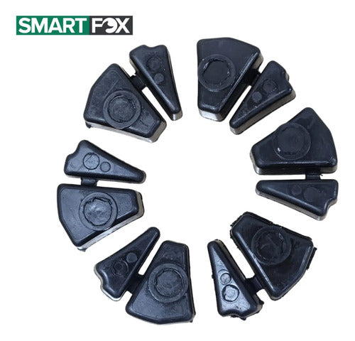 Jogo de Buchas do Coxim da Coroa Smartfox Yamaha Fazer Fz15 150 Fz25 250 Yzf-R15 6 Peças