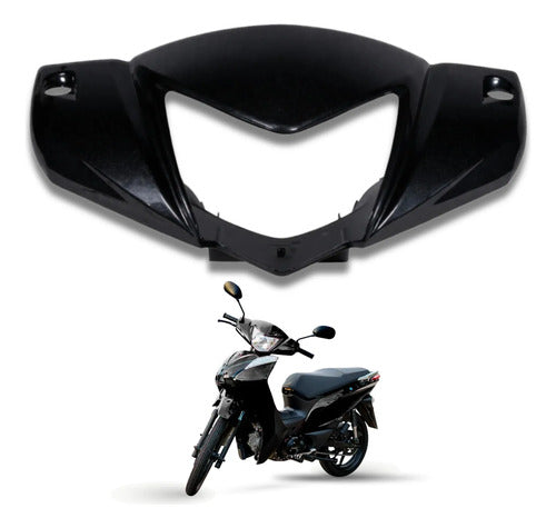 Carenagem do Farol Frontal Smartfox Shineray Jet 50 2013 a 2025 Jet 125 2023 a 2025 Preto