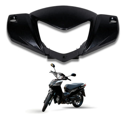Carenagem do Farol Frontal Smartfox Shineray Jet 50 2013 a 2025 Jet 125 2023 a 2025 Preto