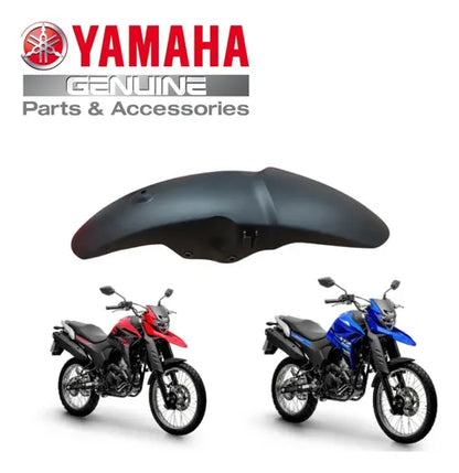 Paralama Dianteiro Yamaha Lander 250 2020 a 2025 Preto Fosco