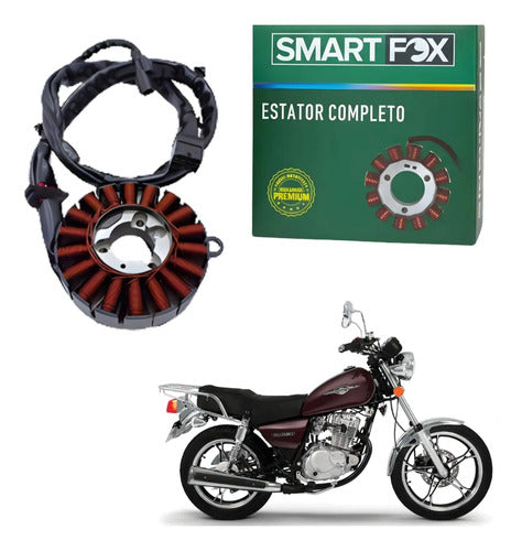 Magneto Estator Smartfox Suzuki Intruder Yes Katana 125 Sundown Stx 200