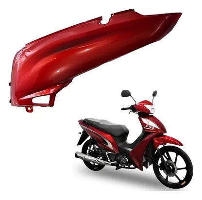 Rabeta Lateral Direita Iron Shineray Jet 50 2012 a 2019 Vermelho