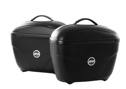 Par de Baús Laterais Givi E21 Monokey 21 Litros