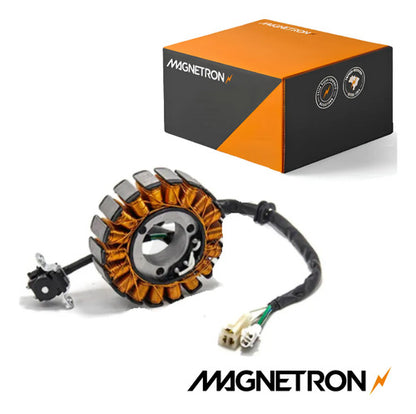 Magneto Estator com Bobina de Pulso Magnetron Yamaha Fazer 250 2011 a 2017 Ténéré 250 2011 em diante
