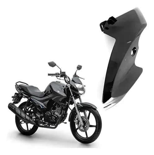Bananinha Carenagem Lateral do Farol Direita Yamaha Factor 125 150 2016 em diante Preto