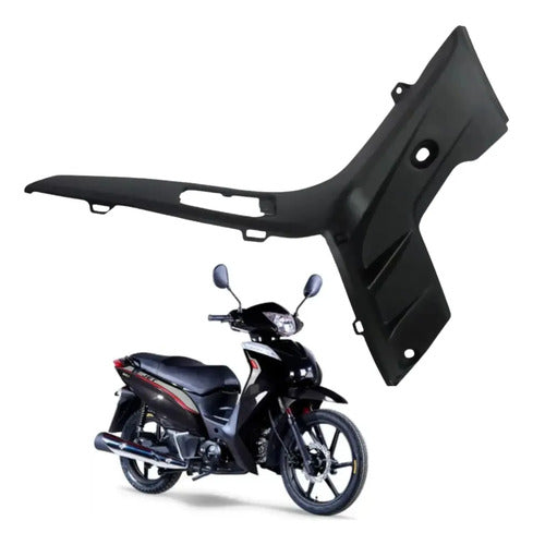 Carenagem Interna Esquerda Iron Shineray Jet 50 2020 a 2025 Jet 125 2023 a 2025 Preto