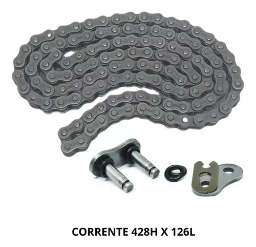 Kit Relação Smartfox com Retentor Yamaha Fazer 250 2006 a 2017 428OH 132L 45/15T