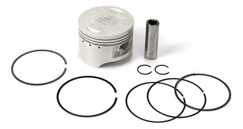 Kit Pistão com Anéis Magnetron Honda Nx 200 Cbx 200 Strada Xr 200r 0,50 mm