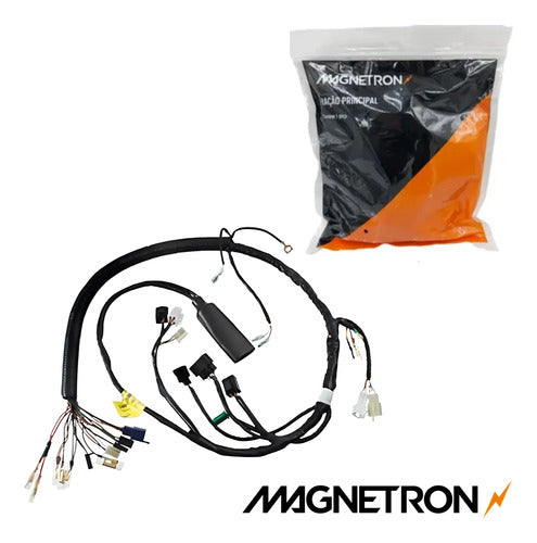 Fiação Chicote Elétrico Principal Magnetron Yamaha Factor 125 2014 a 2015 Versão Ed