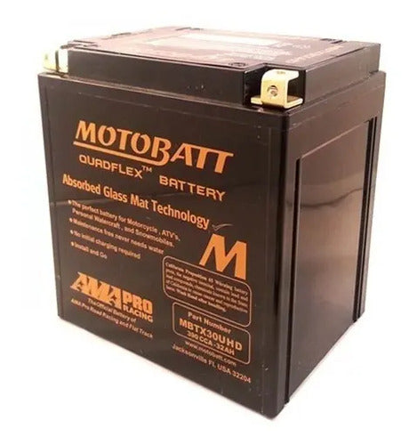 Bateria Motobatt MBTX30U-HD AGM 12V 33Ah Harley-Davidson Touring 1800 Road King Street Glide