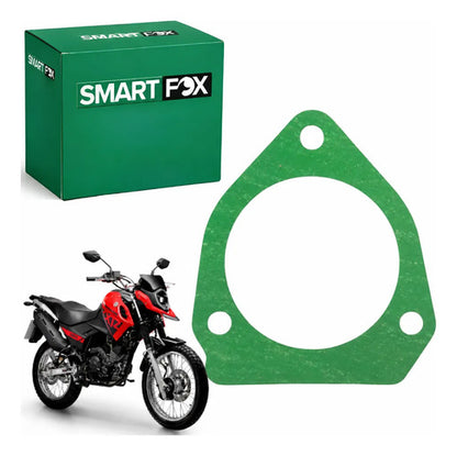 Junta da Tampa Lateral Esquerda do Cabeçote Smartfox Yamaha Factor 125 Fazer Factor Crosser 150