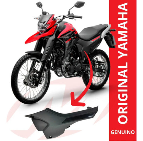 Tampa Lateral Esquerda Yamaha Lander 250 2019 em diante Preto