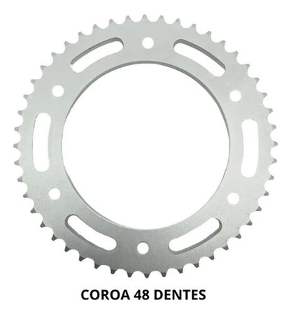 Kit Relação Smartfox com Retentor Honda Bros 160 Xre 190 428OH 128L 48/16T