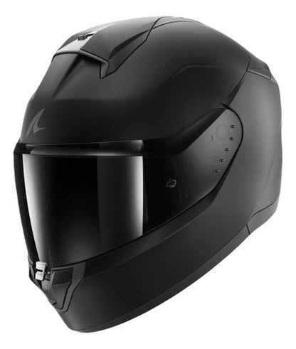 Capacete Shark Ridill 2 Blank com Óculos Solar Interno Preto Fosco