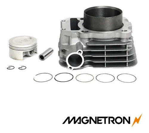 Kit Cilindro Pistão e Anéis Magnetron Yamaha Fazer Lander Ténéré 250