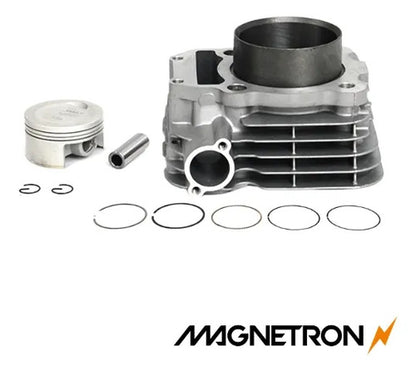 Kit Cilindro Pistão e Anéis Magnetron Yamaha Fazer Lander Ténéré 250
