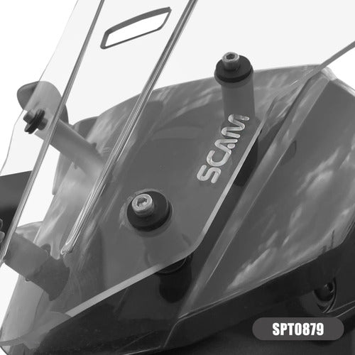 Bolha Alta de Policarbonato Scam Yamaha Lander 250 2025 em diante Transparente