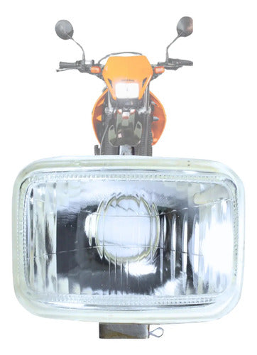 Farol Bloco Óptico sem Lâmpada Smartfox Honda Bros Xlr 125 Bros 150 Tornado 250 Xr 200r