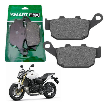 Pastilha de Freio Traseira Smartfox Honda Xre 300 Cb 600f Hornet Cb 300r Yamaha Xj6