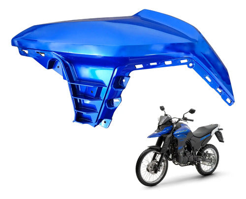 Capa do Tanque Esquerda Yamaha Lander 250 2025 Azul Metálico