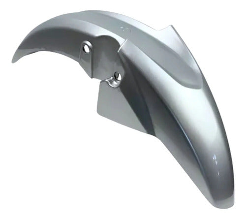 Paralama Dianteiro sem Suporte Paramotos Honda Cg 160 Fan 2022 a 2024 Prata