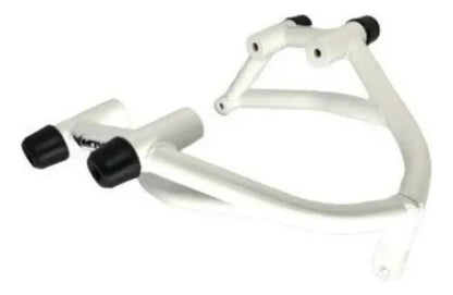 Protetor de Motor Stunt Race Cage Yamaha Mt-07 2015 a 2025 Branco