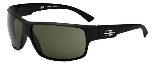 Óculos De Sol Mormaii Joaca Ii Óculos Solar Joaca Ii G15 Esportivo Verde Preto Fosco