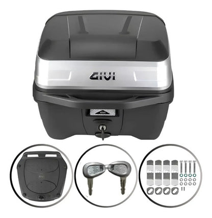 Bauleto Baú Traseiro Givi Traffic III T33NBR Monolock 33 Litros
