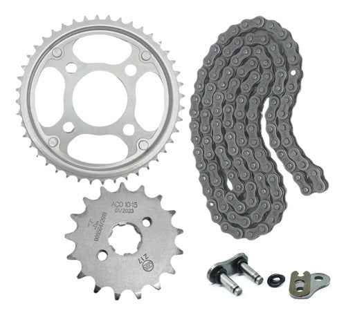 Kit Relação Smartfox com Retentor Honda Cg 125 Titan Fan 428OH 116L 44/14T
