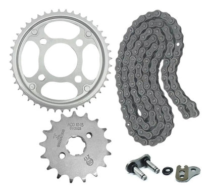 Kit Relação Smartfox com Retentor Honda Cg 125 Titan Fan 428OH 116L 44/14T