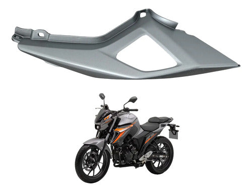 Rabeta Lateral Esquerda Yamaha Fazer Fz25 250 2025 Cinza Fosco