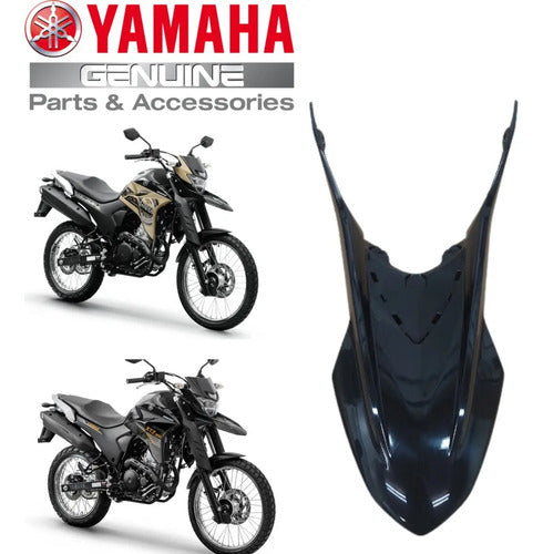 Paralama Dianteiro Yamaha Lander 250 2020 a 2025 Preto Brilhante