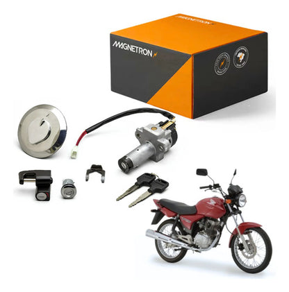 Conjunto de Travas Magnetron Honda Cg 150 Titan 2004 a 2008 Versões Es Esd Ks Sport