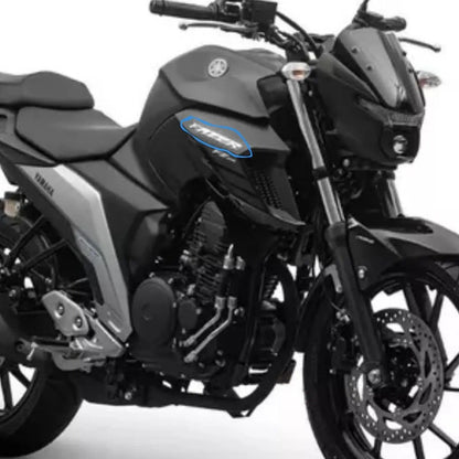 Adesivo da Aba do Tanque Direita Yamaha Fazer Fz25 250 2022 a 2023 Preto