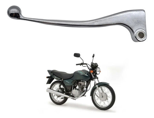 Manete de Embreagem Cometa Honda Cg 125 Titan Fan Today 1992 a 2013 Cg 150 Titan 2004 a 2013 Cromado