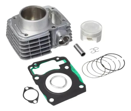 Kit Cilindro Pistão Anéis e Juntas KMP Honda Cg Bros 160 Titan Fan Start 2016 a 2023