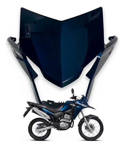 Carenagem do Farol Paramotos Honda Xre 300 2019 Azul